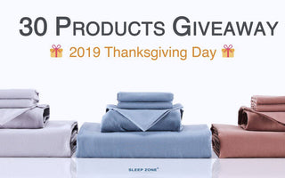 SleepZone,Thanksgiving,Giveaway,Bedding,DuvetCover,SheetSet,Pillowcase