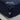 Cooling Satin Striped Sheets Set for Hot Sleepers-Navy Blue.