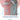 All Seas on U-Shape Reversible Cooling Comforter Classic Pink+Silver Grey