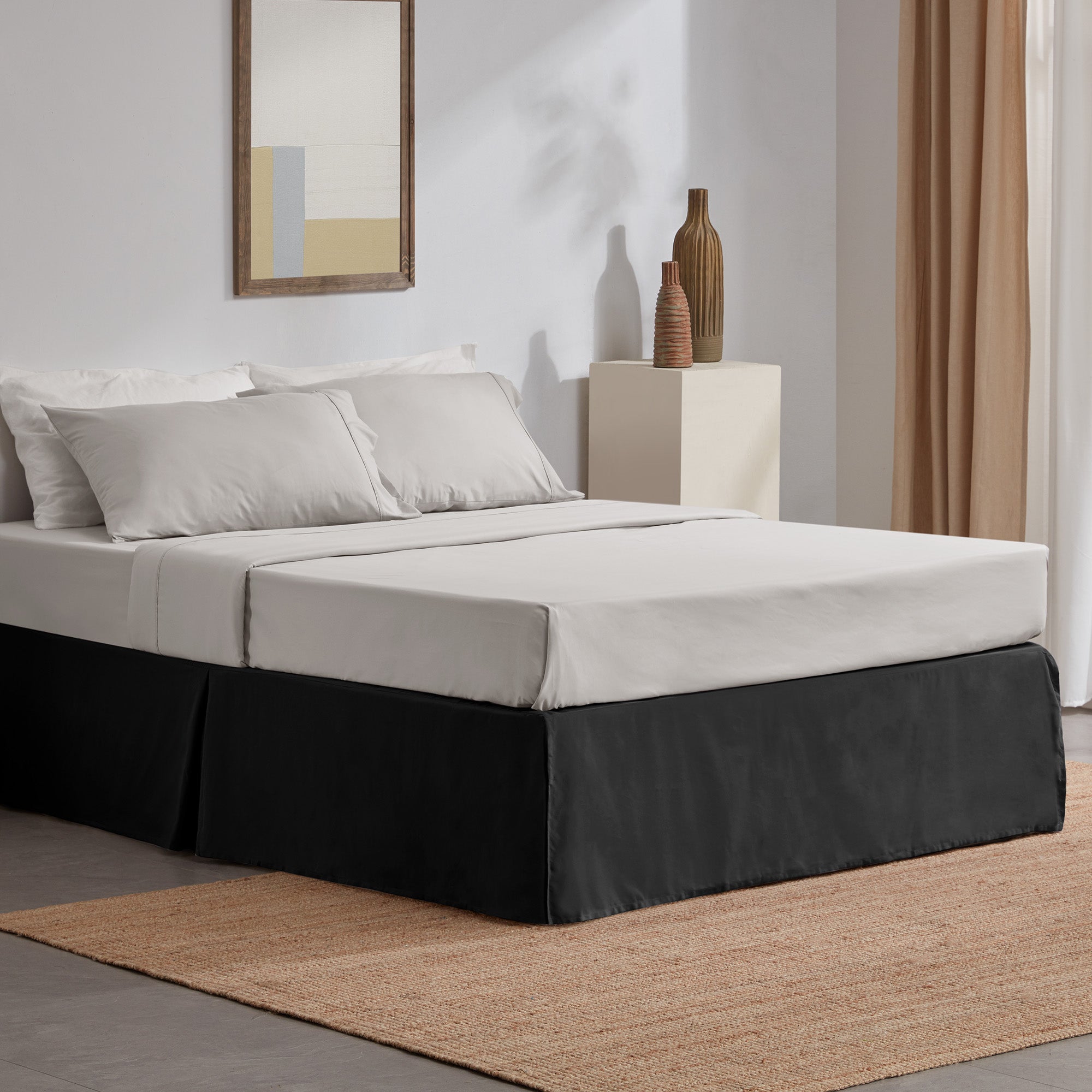 Wrap Around Pleated Bed Skirts – Sleep Zone