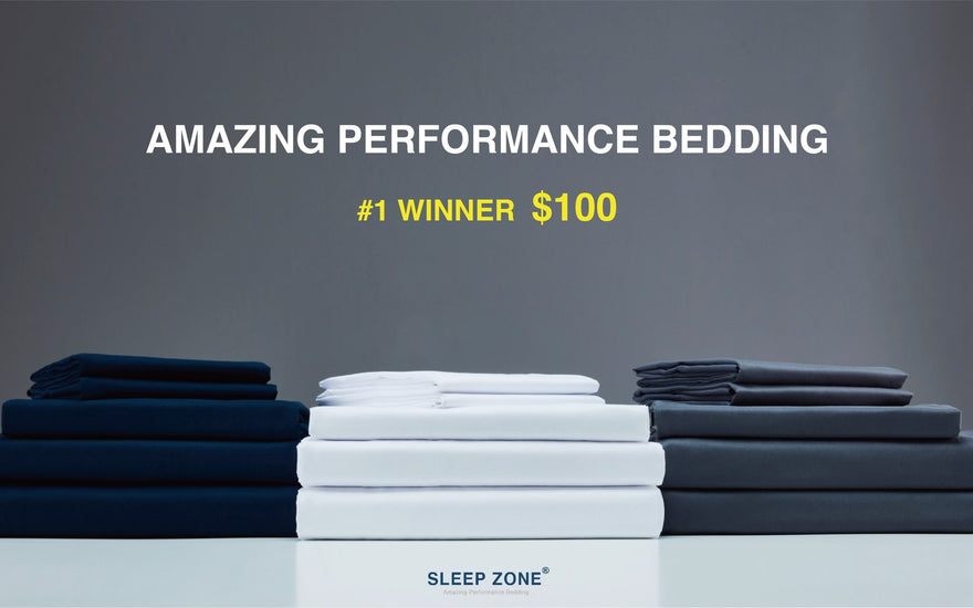 SleepZone,Giveaway,Bedding,MattressPad,DuvetCover,SheetSets,Pillowcases