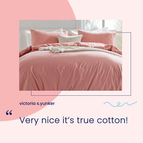 Enjoy a cooler summer with cotton bedding.😎 - Sleep Zone