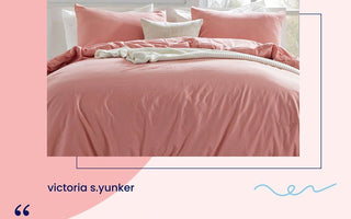 Enjoy a cooler summer with cotton bedding.😎