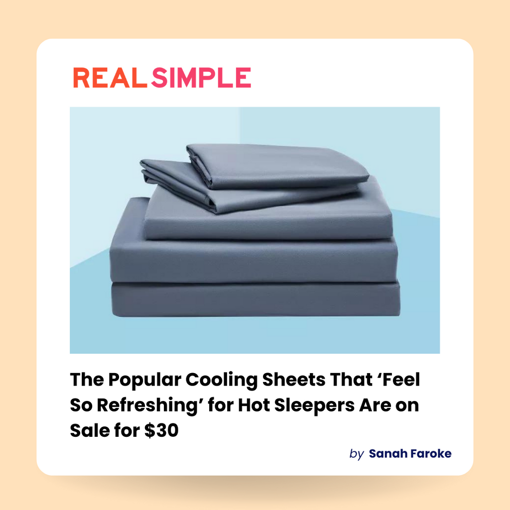 The Popular Cooling Sheets That ‘Feel So Refreshing’ for Hot Sleepers Are on Sale for $30