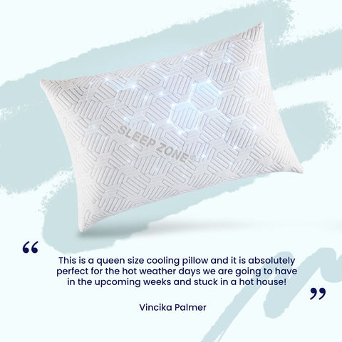 SleepZone,SleepBetter,Bedding,LetsDream,NewComfort,HomeImprovement,Pillow,Cool,Summer