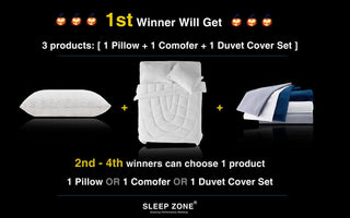 SleepZone,Halloween,Giveaway,SleepBetter,Bedding,Winners