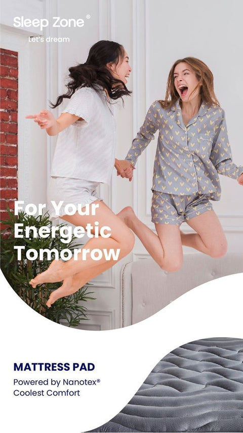 Cooling Mattress Pad - Sleep Zone