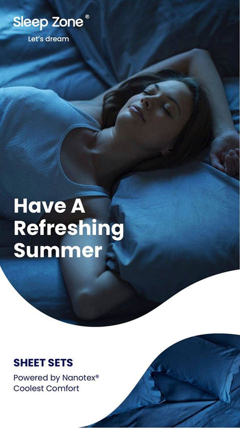 Cooling Sheet Sets - Sleep Zone