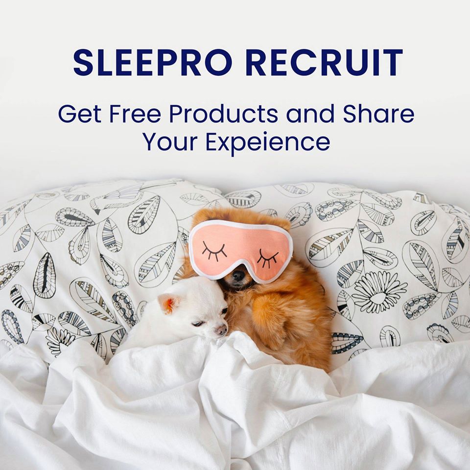 🌟✨SleePro Recruit, Get Free Products and Share Your Experience.