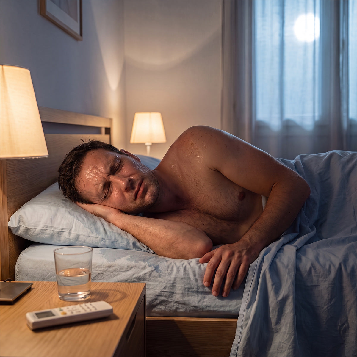 Overheating should not control your sleep.