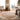 Washable Plush Area Rug - Neutral Vintage for Indoor/Outdoor