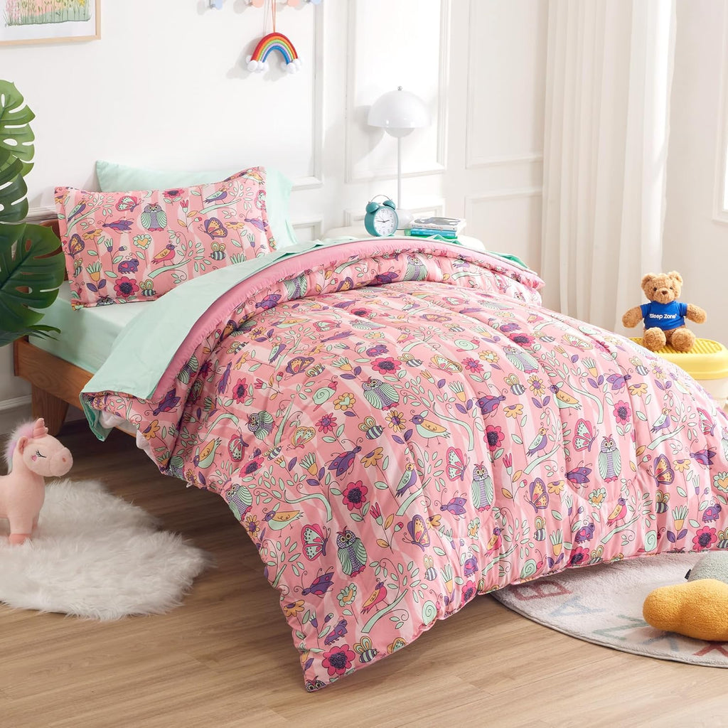 Garden Secret Kids Comforter Bedding Set