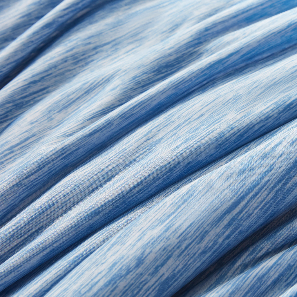 Cool Zone Reversible Cooling Blankets for Hot Sleepers - Blue