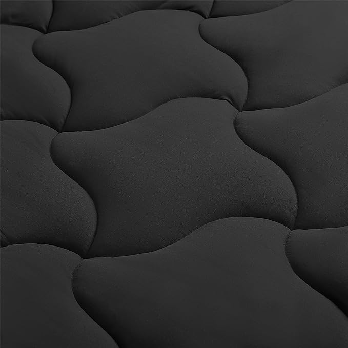 SZ Premium Cooling Mattress Pad Black  for Hot Sleepers