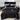Jersey knit comforter black-main