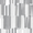 Pattern of vertical gray and white bars on a gray background