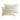 Two pillows with oyster cotton jersey pillowcase on a white background
