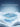 Ice cube on a textured white surface with a blue gradient background with text on the left saying: fabrics responds immediatedly on contact for a cool-to-the-touch feel