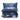sleep zone cottonnest bedding digital printed classic peony flower duvet cover sets  navy blue soft comfortable roll set with pillow