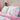 sleep zone bedding princess dream kids comforter set girl pink white bedroom with bear front view