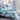 Light Blue Little Fish Kids Comforter Set Printed Kids Bedding Set