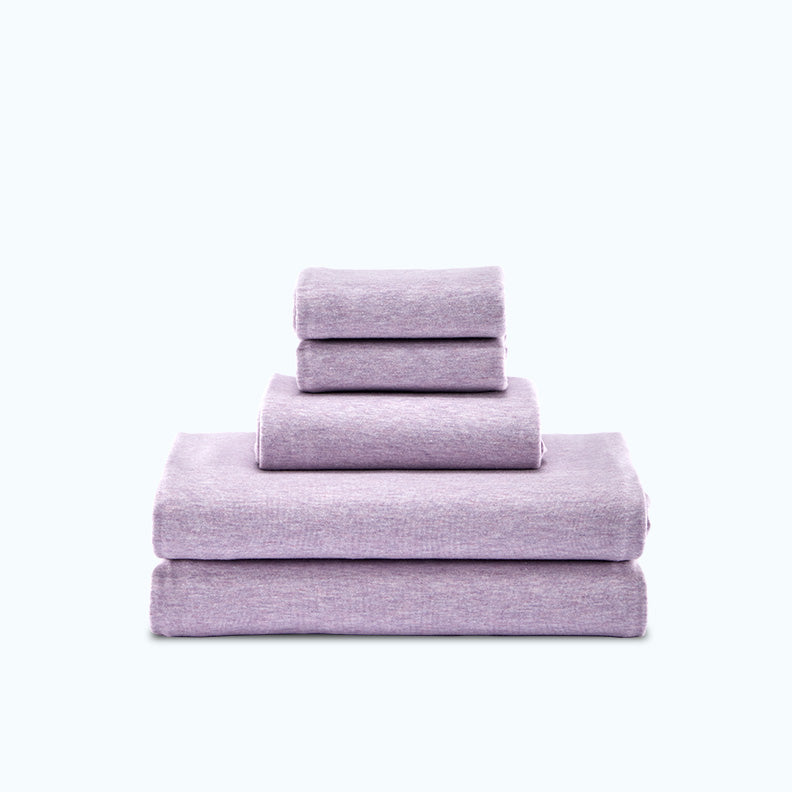 Sleep Zone®Jersey Knit Cotton Sheets