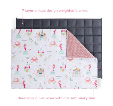 Patterned Kids Cooling Weighted Blanket